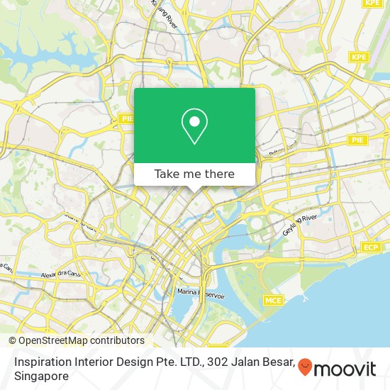 Inspiration Interior Design Pte. LTD., 302 Jalan Besar map