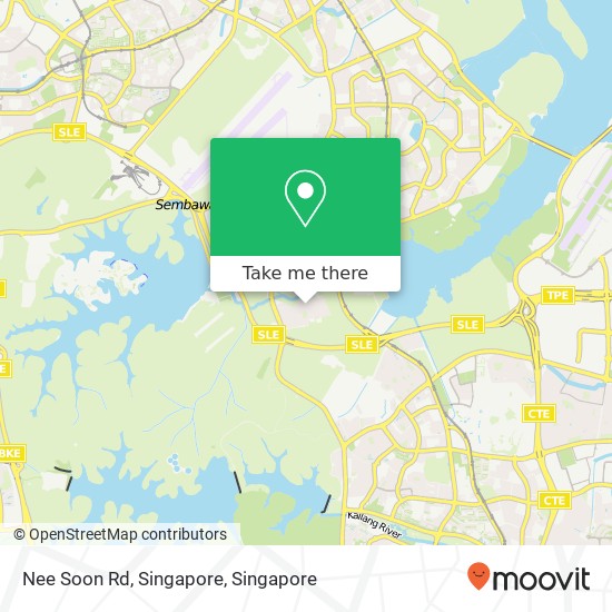 Nee Soon Rd, Singapore map