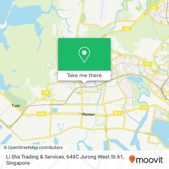 Li Sha Trading & Services, 648C Jurong West St 61 map