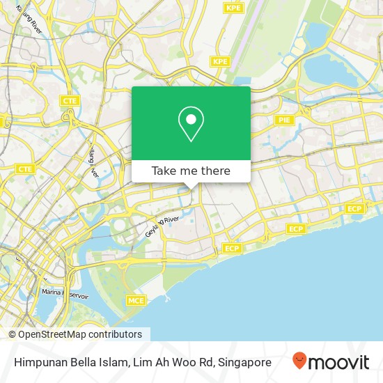 Himpunan Bella Islam, Lim Ah Woo Rd map