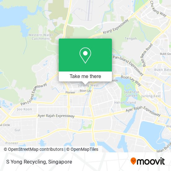 S Yong Recycling map