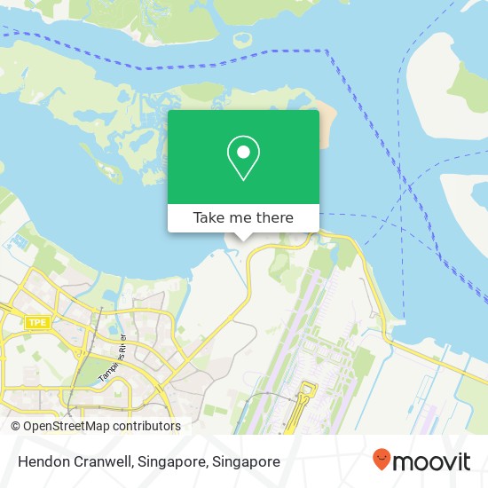 Hendon Cranwell, Singapore map