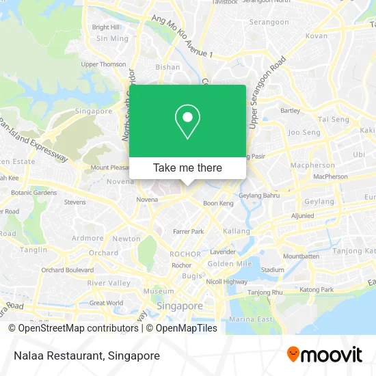 Nalaa Restaurant map