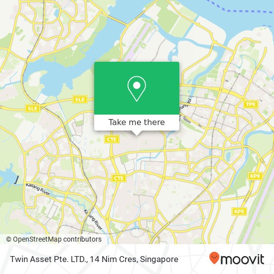 Twin Asset Pte. LTD., 14 Nim Cres map