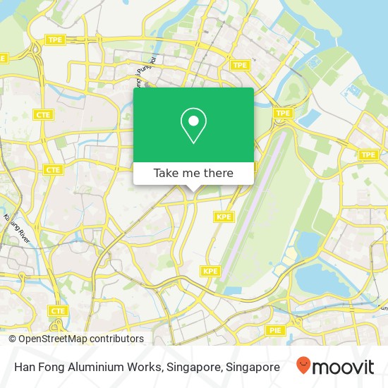 Han Fong Aluminium Works, Singapore map