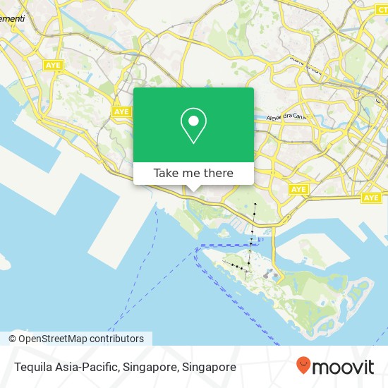 Tequila Asia-Pacific, Singapore map