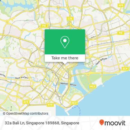 32a Bali Ln, Singapore 189868地图