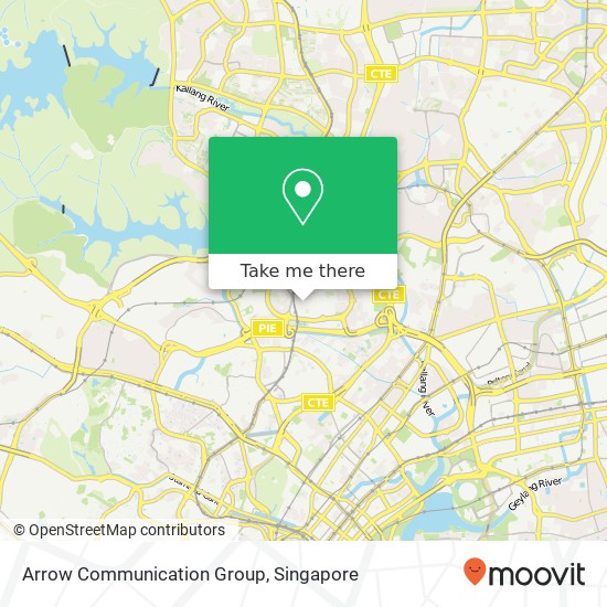 Arrow Communication Group map