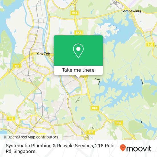 Systematic Plumbing & Recycle Services, 218 Petir Rd map