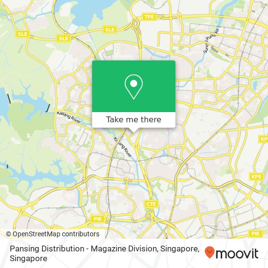 Pansing Distribution - Magazine Division, Singapore map