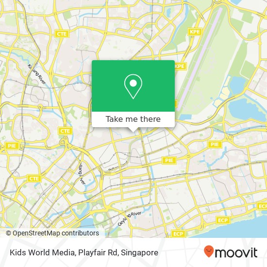 Kids World Media, Playfair Rd map