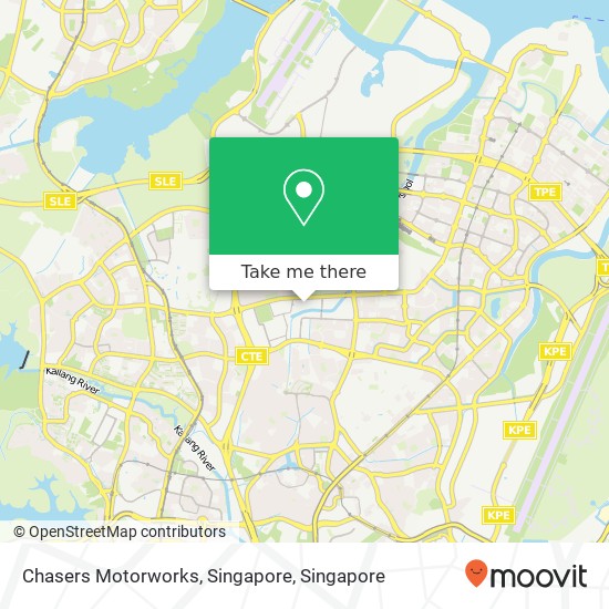 Chasers Motorworks, Singapore map