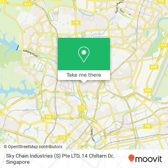 Sky Chain Industries (S) Pte LTD, 14 Chiltern Dr map