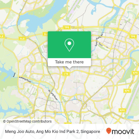 Meng Joo Auto, Ang Mo Kio Ind Park 2 map