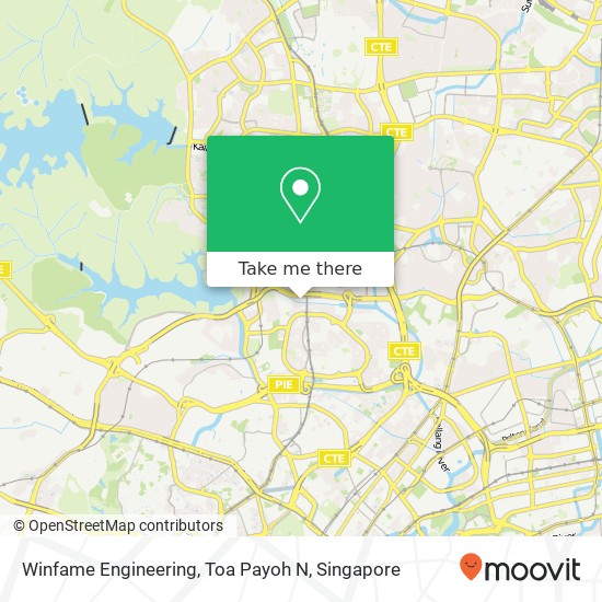 Winfame Engineering, Toa Payoh N map
