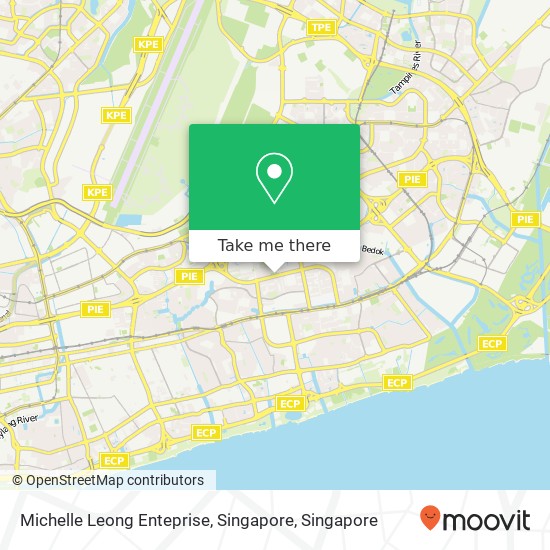 Michelle Leong Enteprise, Singapore map