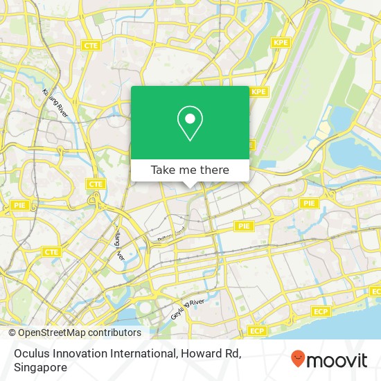 Oculus Innovation International, Howard Rd map