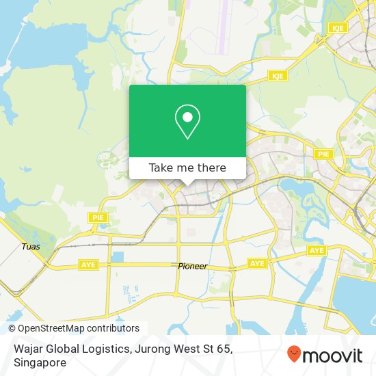 Wajar Global Logistics, Jurong West St 65地图