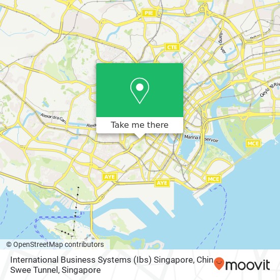 International Business Systems (Ibs) Singapore, Chin Swee Tunnel map