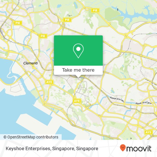 Keyshoe Enterprises, Singapore map