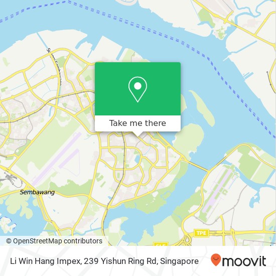 Li Win Hang Impex, 239 Yishun Ring Rd map