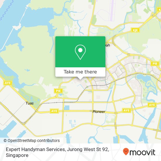 Expert Handyman Services, Jurong West St 92地图