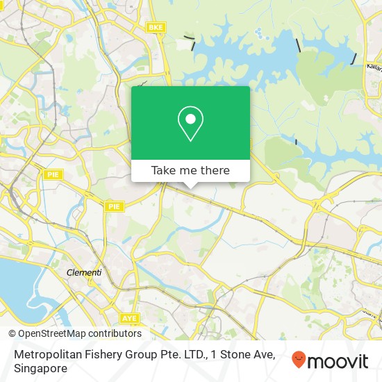 Metropolitan Fishery Group Pte. LTD., 1 Stone Ave地图