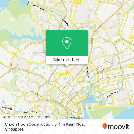 Choon Hoon Construction, 8 Kim Keat Clos map