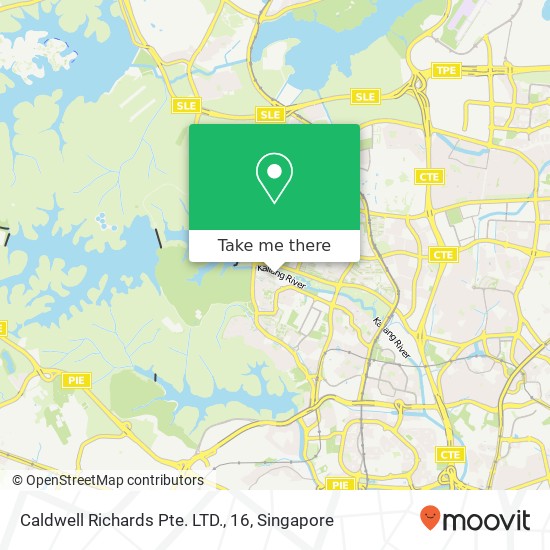 Caldwell Richards Pte. LTD., 16地图