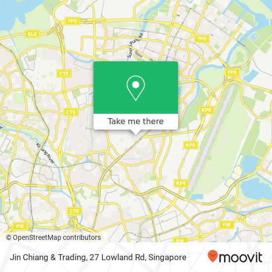 Jin Chiang & Trading, 27 Lowland Rd map