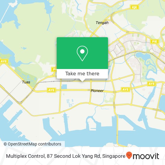 Multiplex Control, 87 Second Lok Yang Rd地图