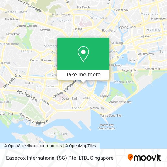 Easecox International (SG) Pte. LTD. map