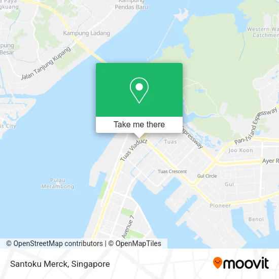 Santoku Merck map