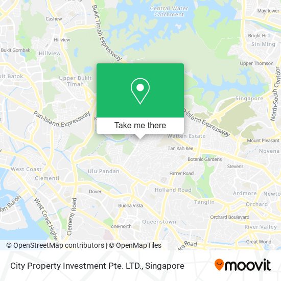 City Property Investment Pte. LTD. map