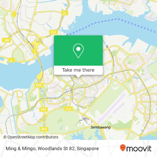 Ming & Mingo, Woodlands St 82 map