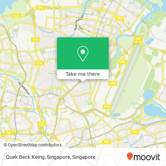 Quek Beck Keing, Singapore map