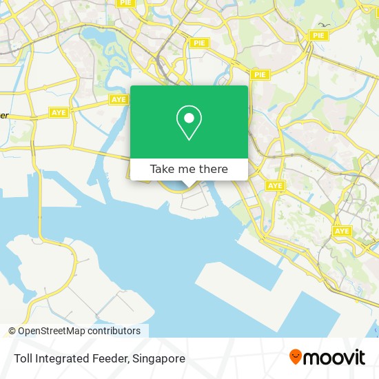 Toll Integrated Feeder map