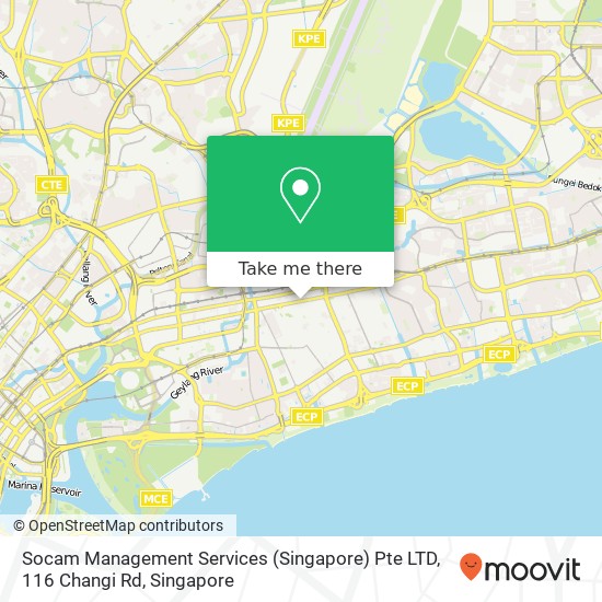 Socam Management Services (Singapore) Pte LTD, 116 Changi Rd map