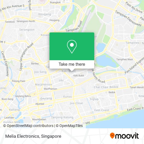 Melia Electronics map