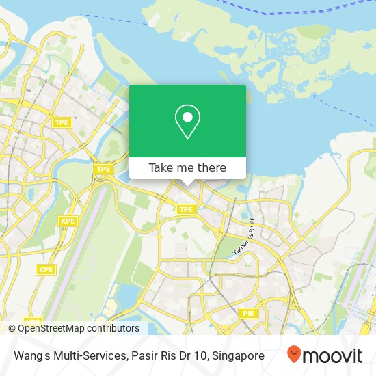 Wang's Multi-Services, Pasir Ris Dr 10 map