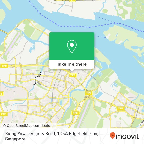 Xiang Yaw Design & Build, 105A Edgefield Plns map