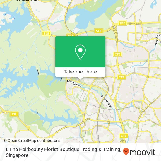 Lirina Hairbeauty Florist Boutique Trading & Training map