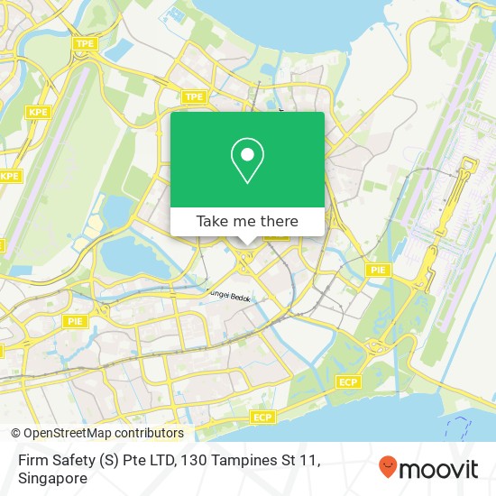Firm Safety (S) Pte LTD, 130 Tampines St 11地图