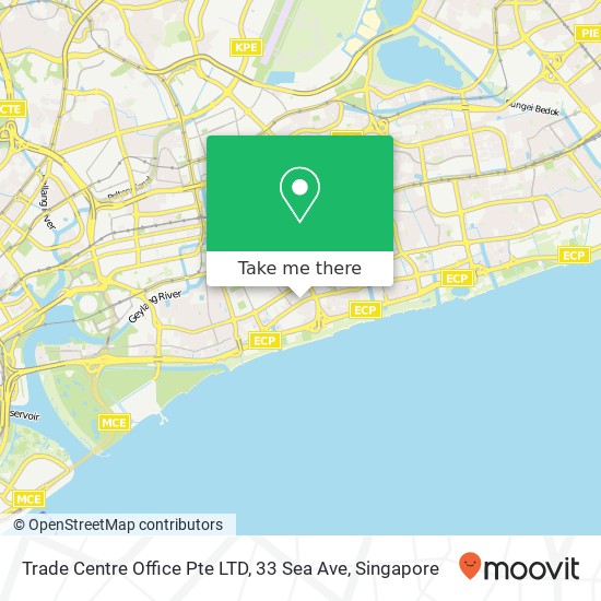 Trade Centre Office Pte LTD, 33 Sea Ave map