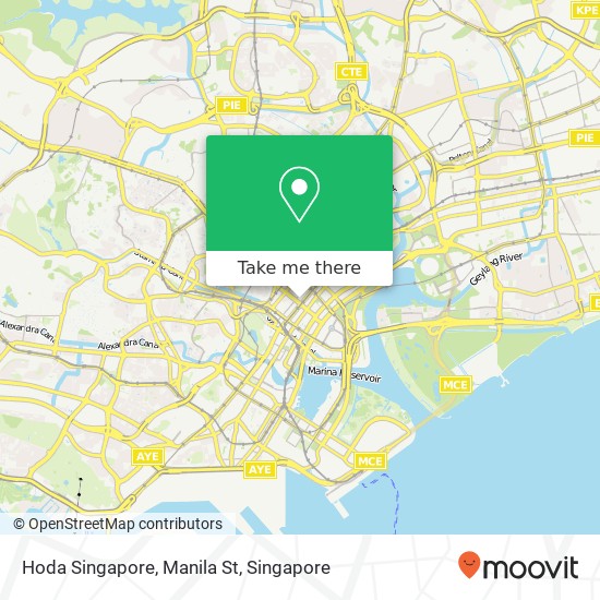 Hoda Singapore, Manila St地图