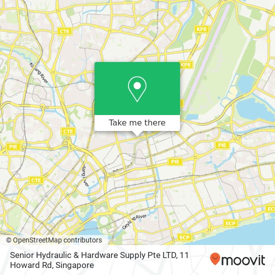 Senior Hydraulic & Hardware Supply Pte LTD, 11 Howard Rd地图