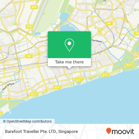 Barefoot Traveller Pte. LTD.地图