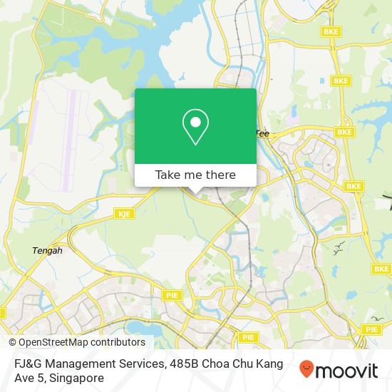 FJ&G Management Services, 485B Choa Chu Kang Ave 5 map