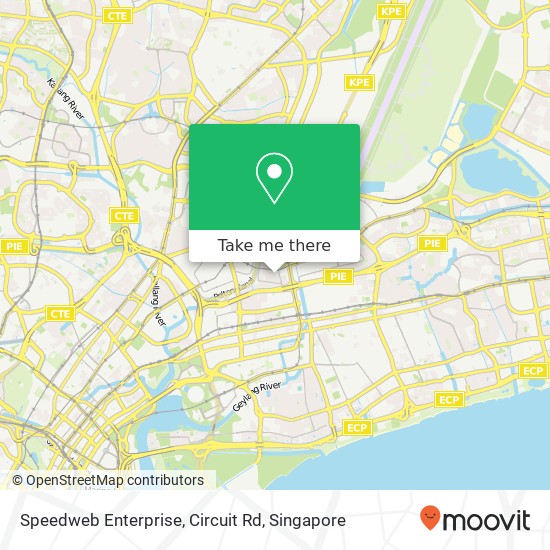 Speedweb Enterprise, Circuit Rd map