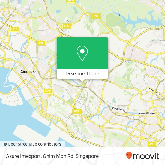 Azure Imexport, Ghim Moh Rd map